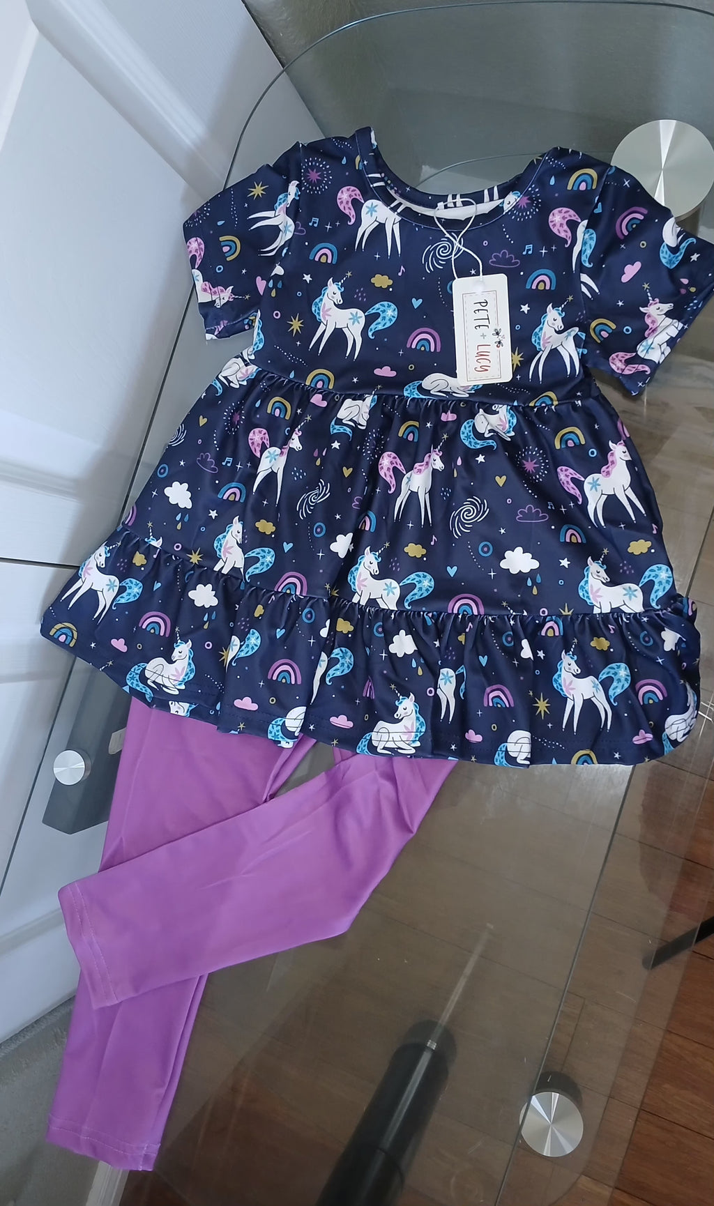 Midnight magic pant set by Caren and Reign Apparel