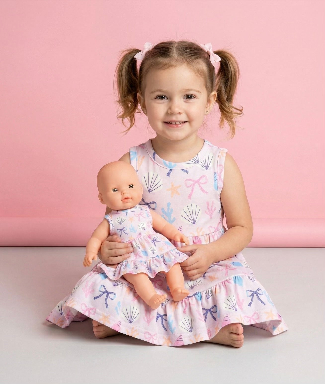 Shell belle girl dress by Reign Hoops Kids