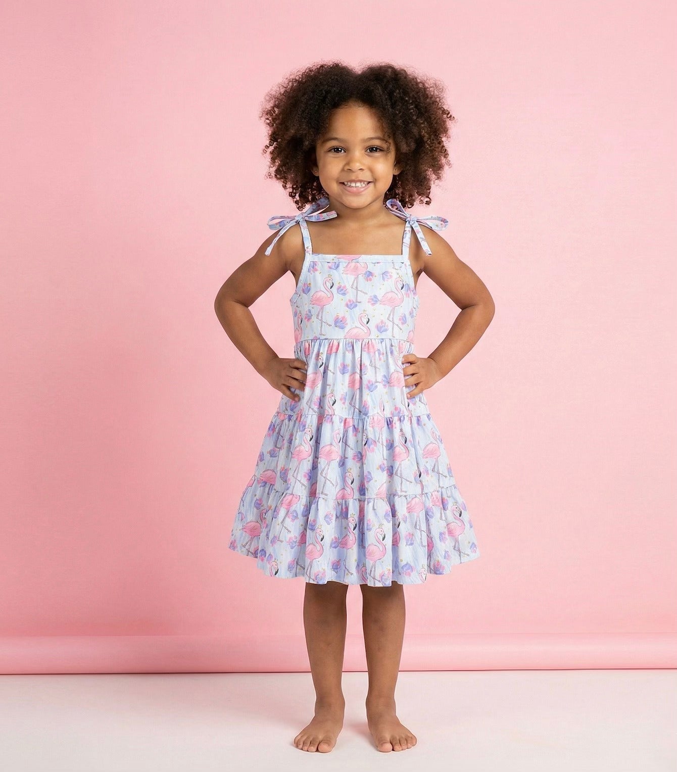 Summer girl dress by Reign Hoops Kids