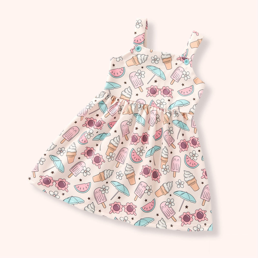 Summer girl dress by Reign Hoops Kids