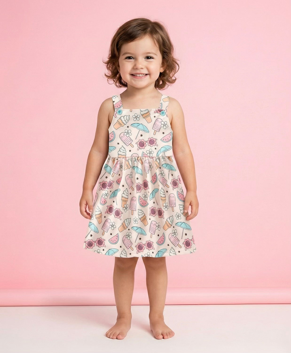 Summer girl dress by Reign Hoops Kids